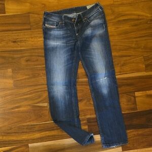 Diesel Women's Boot Cut Jeans - Dark Blue